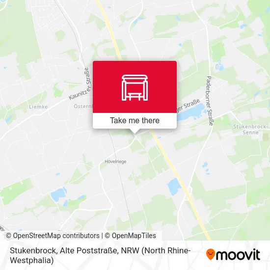 Карта Stukenbrock, Alte Poststraße