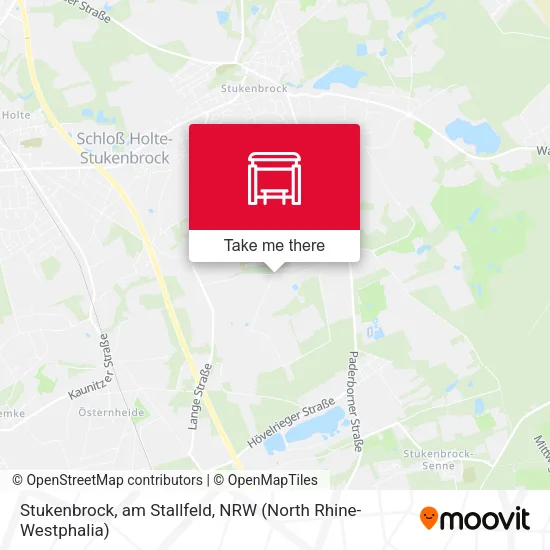 Карта Stukenbrock, am Stallfeld