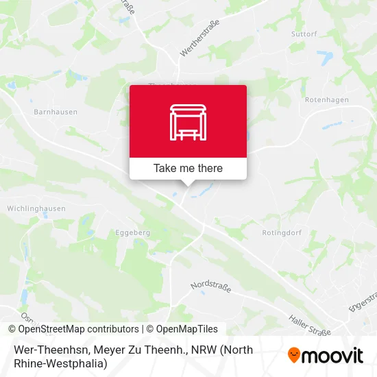 Карта Wer-Theenhsn, Meyer Zu Theenh.