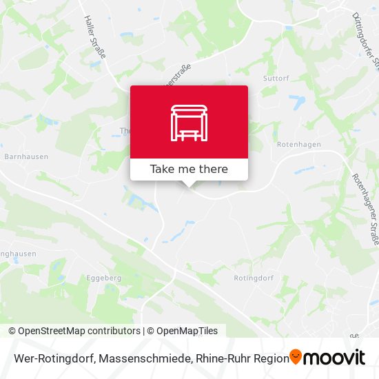 Wer-Rotingdorf, Massenschmiede map