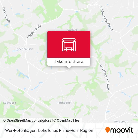 Wer-Rotenhagen, Lohöfener map