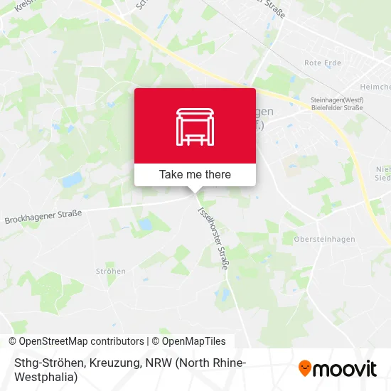 Sthg-Ströhen, Kreuzung map