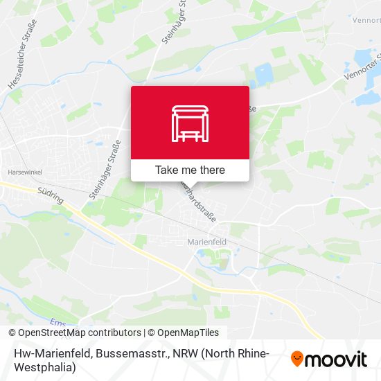 Карта Hw-Marienfeld, Bussemasstr.