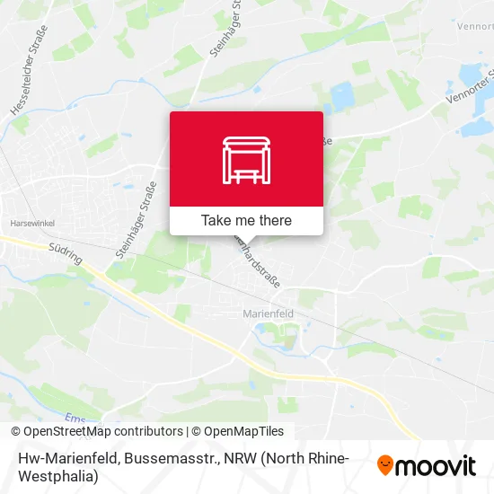 Карта Hw-Marienfeld, Bussemasstr.