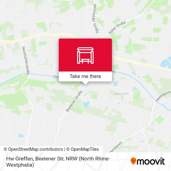 Hw-Greffen, Beelener Str map
