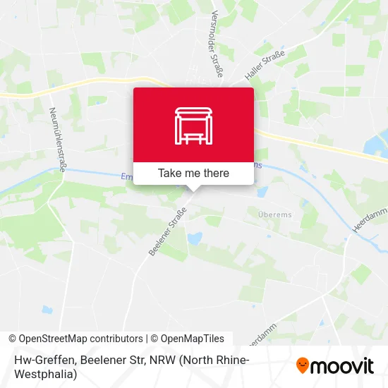 Карта Hw-Greffen, Beelener Str