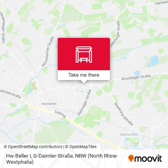 Карта Hw-Beller I, G-Daimler-Straße