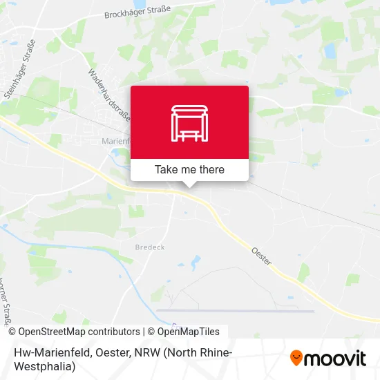 Карта Hw-Marienfeld, Oester