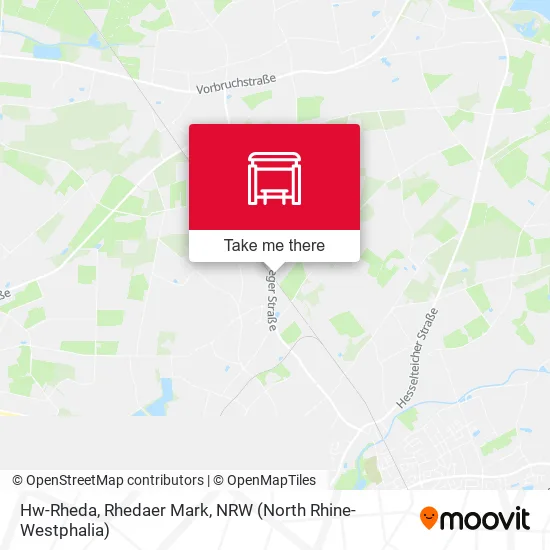 Карта Hw-Rheda, Rhedaer Mark