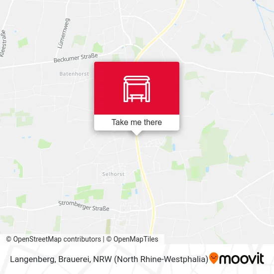 Langenberg, Brauerei map