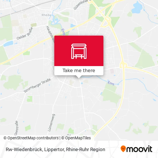 Карта Rw-Wiedenbrück, Lippertor