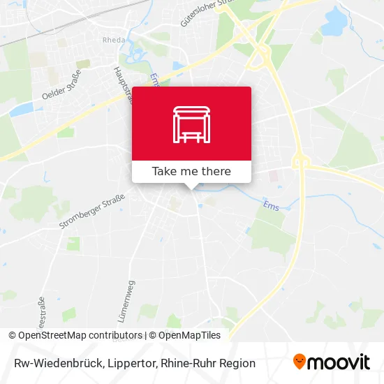 Карта Rw-Wiedenbrück, Lippertor