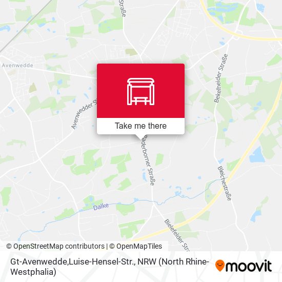 Gt-Avenwedde,Luise-Hensel-Str. map