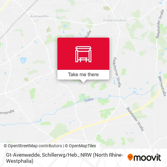 Карта Gt-Avenwedde, Schillerwg/Heb.