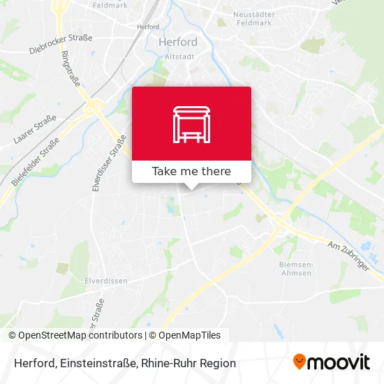 Карта Herford, Einsteinstraße