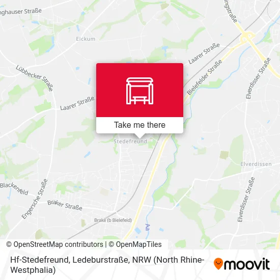 Hf-Stedefreund, Ledeburstraße map