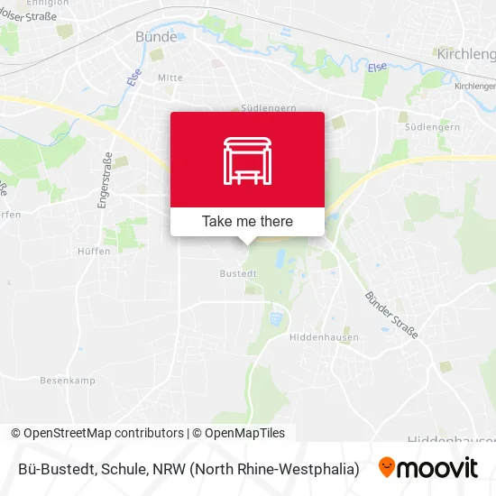 Карта Bü-Bustedt, Schule