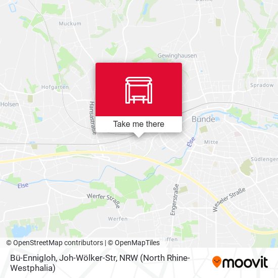 Bü-Ennigloh, Joh-Wölker-Str map