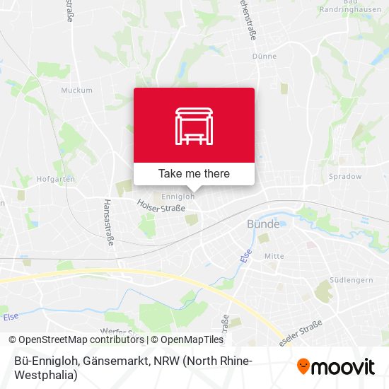 Bü-Ennigloh, Gänsemarkt map