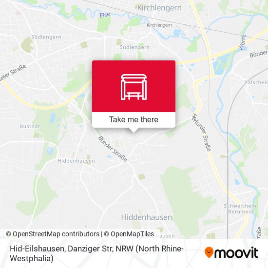 Hid-Eilshausen, Danziger Str map