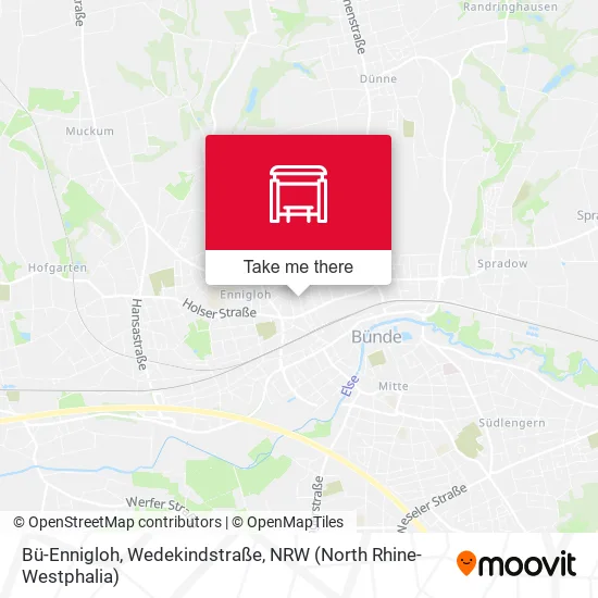 Карта Bü-Ennigloh, Wedekindstraße