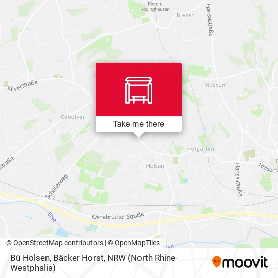 Карта Bü-Holsen, Bäcker Horst