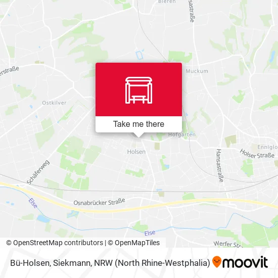 Карта Bü-Holsen, Siekmann