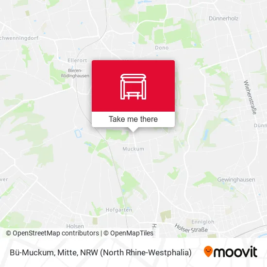 Карта Bü-Muckum, Mitte