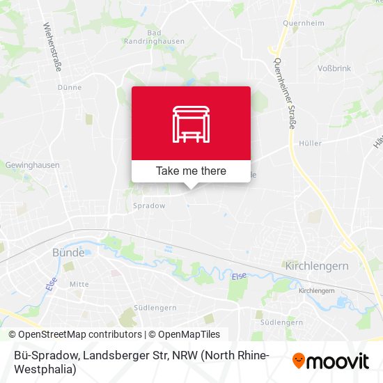Bü-Spradow, Landsberger Str map