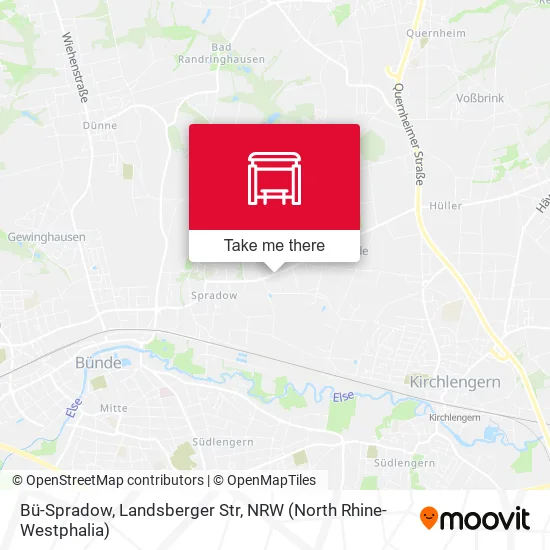 Bü-Spradow, Landsberger Str map