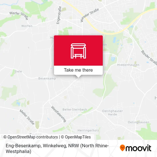 Карта Eng-Besenkamp, Winkelweg