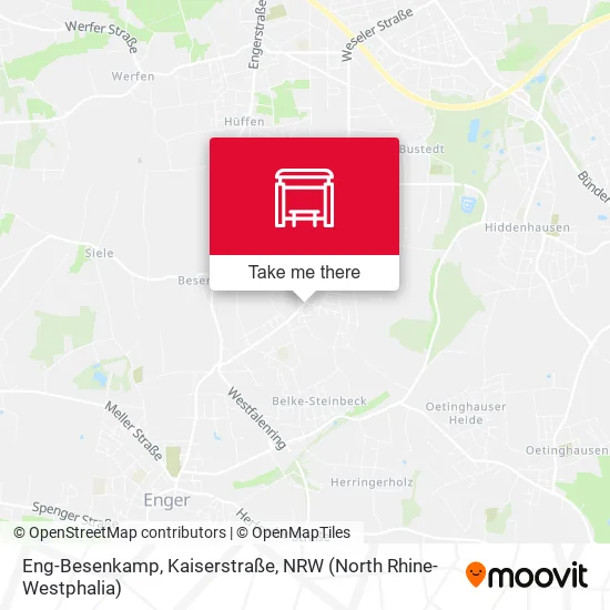 Карта Eng-Besenkamp, Kaiserstraße