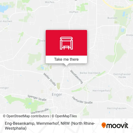 Eng-Besenkamp, Wemmerhof map