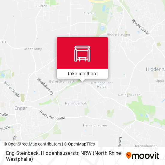 Карта Eng-Steinbeck, Hiddenhauserstr