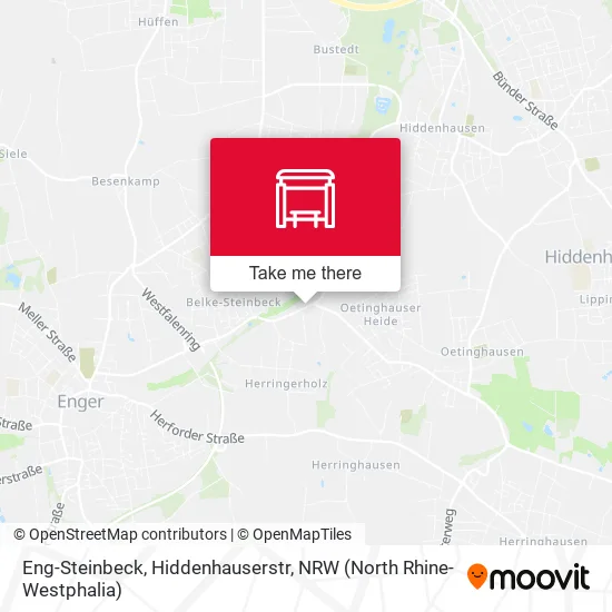 Карта Eng-Steinbeck, Hiddenhauserstr