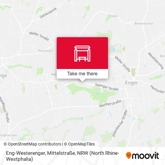 Карта Eng-Westerenger, Mittelstraße