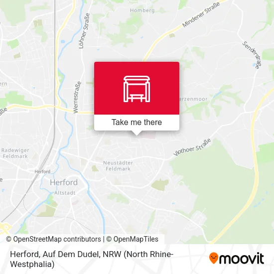 Карта Herford, Auf Dem Dudel