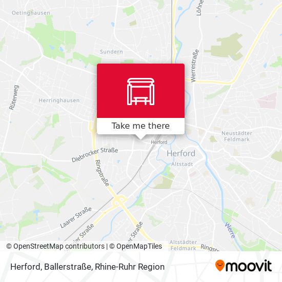 Herford, Ballerstraße map