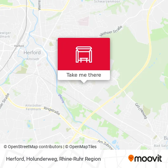 Карта Herford, Holunderweg