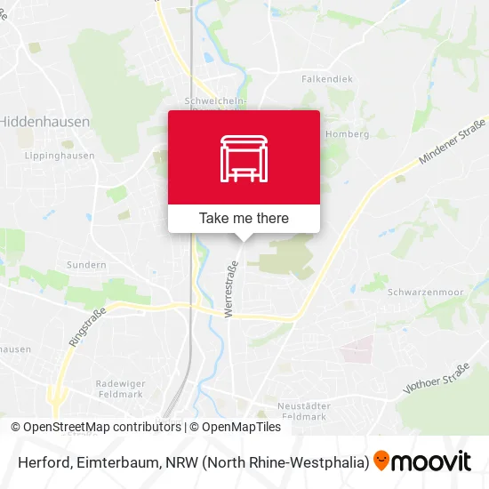 Карта Herford, Eimterbaum