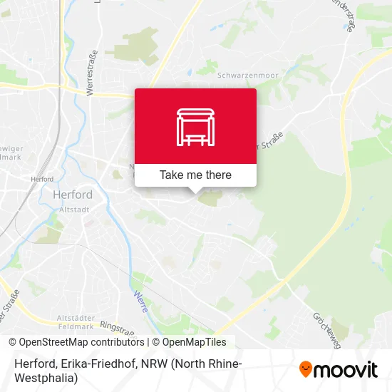 Herford, Erika-Friedhof map