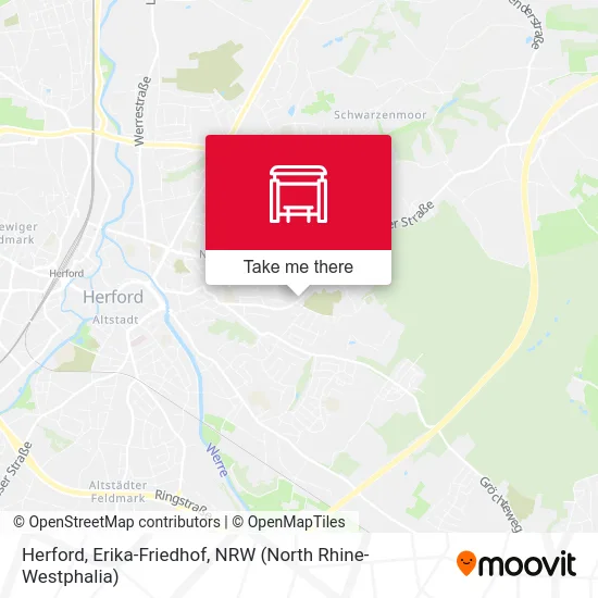 Herford, Erika-Friedhof map