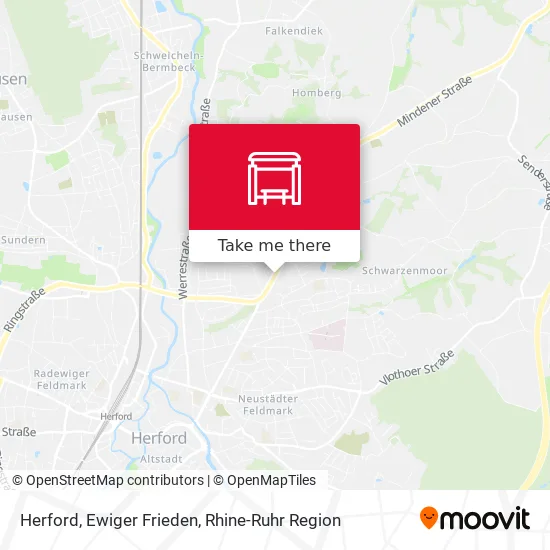 Карта Herford, Ewiger Frieden