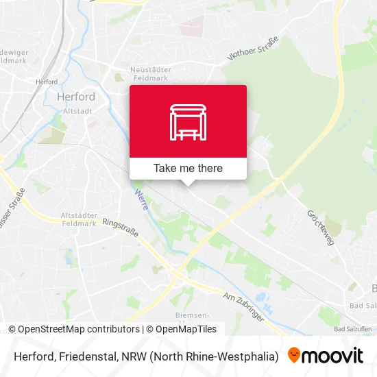 Карта Herford, Friedenstal