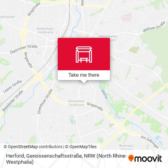 Herford, Genossenschaftsstraße map