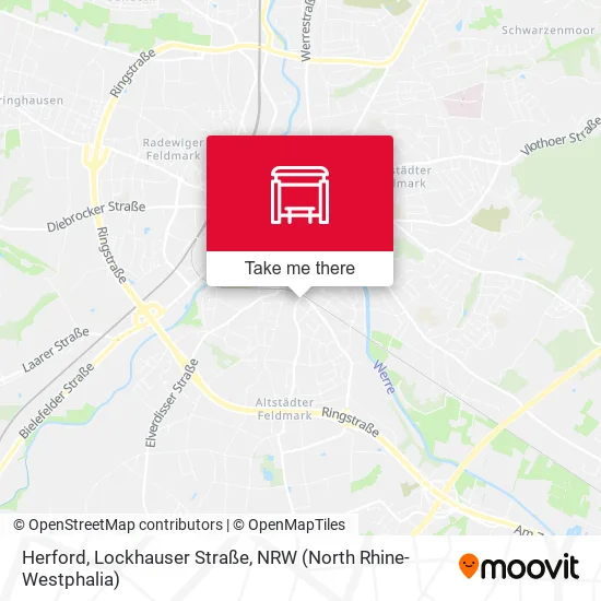 Карта Herford, Lockhauser Straße