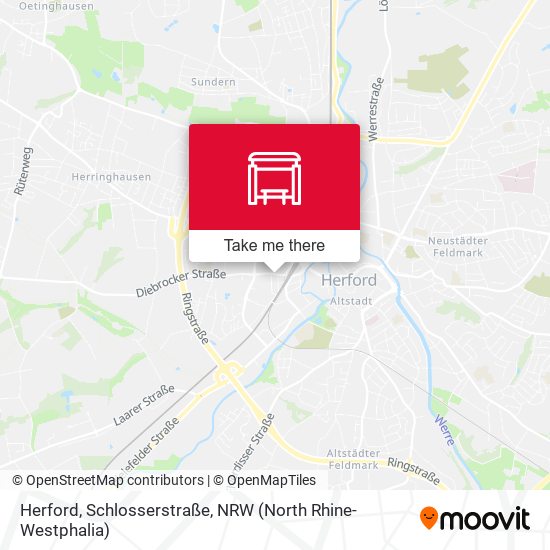 Herford, Schlosserstraße map