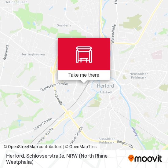 Herford, Schlosserstraße map