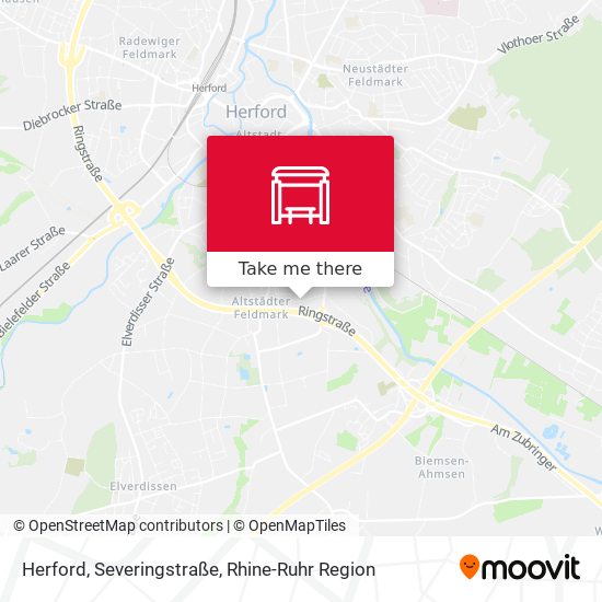 Herford, Severingstraße map