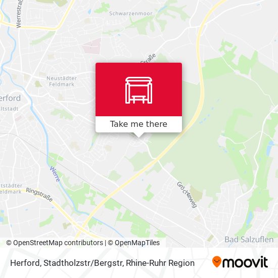 Карта Herford, Stadtholzstr/Bergstr